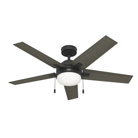 Hunter Bartlett 52 Led Bartlett 52 5 Blade Led Indoor Ceiling Fan - Black