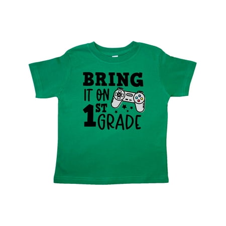 Inktastic Bring it On 1st Grade Video Game Controller Gift Toddler Boy or Toddler Girl T-Shirt
Inktastic Bring it On 1st Grade Video Game Controller Gift Toddler Boy or Toddler Girl T-Shirt