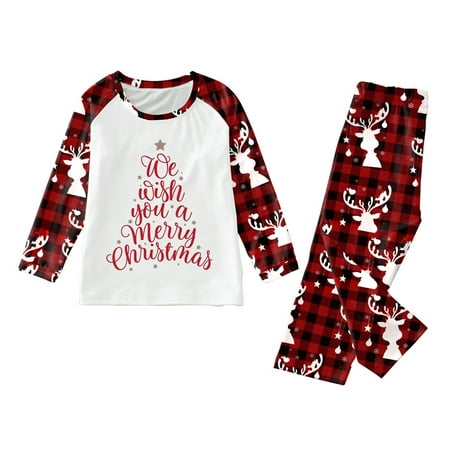 Nomeni Family Pajamas Christmas Pjs Matching Set Striped Sleepwear Pants Xmas Jammies Holiday Christmas Pajamas For Family