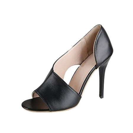 JINMGG Sandals for Women Plus Clearance Summer Open-toed Snake Print Roman Shoes Fish Mouth Side Hollow High Heels Black 41
JINMGG Sandals for Women Plus Clearance Summer Open-toed Snake Print Roman Shoes Fish Mouth Side Hollow High Heels Black 41