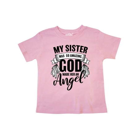 Inktastic My Sister was So Amazing God Made her an Angel Gift Toddler Boy or Toddler Girl T-Shirt
Inktastic My Sister was So Amazing God Made her an Angel Gift Toddler Boy or Toddler Girl T-Shirt