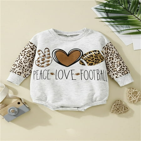 NIUREDLTD Baby Unisex Cotton Autumn Letter Leopard Long Sleeve Romper Bodysuit Clothes
NIUREDLTD Baby Unisex Cotton Autumn Letter Leopard Long Sleeve Romper Bodysuit Clothes