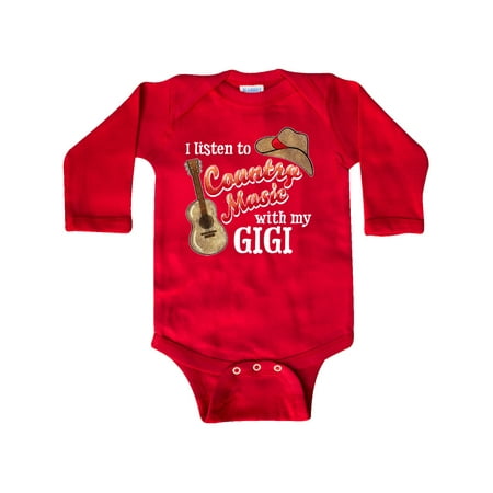 Inktastic I Listen to Country Music with my Gigi Guitar and Hat Gift Baby Boy or Baby Girl Long Sleeve Bodysuit
Inktastic I Listen to Country Music with my Gigi Guitar and Hat Gift Baby Boy or Baby Girl Long Sleeve Bodysuit
