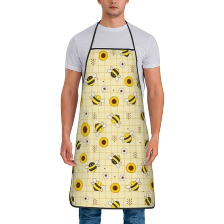 Aprons for Men Women - Sunflowers Beautiful Cooking Kitchen Apron Chef Apron Waterproof Apron for Painting Pottery Baking BBQ Gardening Salon Gift For women Men
Aprons for Men Women - Sunflowers Beautiful Cooking Kitchen Apron Chef Apron Waterproof Apron for Painting Pottery Baking BBQ Gardening Salon Gift For women Men