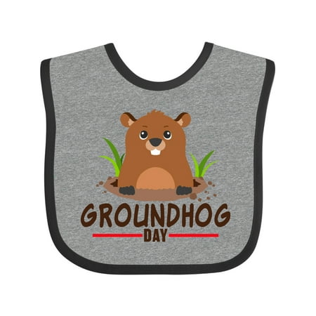 Inktastic Groundhog Day with Cute Groundhog Illustration Gift Baby Boy or Baby Girl Bib
Inktastic Groundhog Day with Cute Groundhog Illustration Gift Baby Boy or Baby Girl Bib