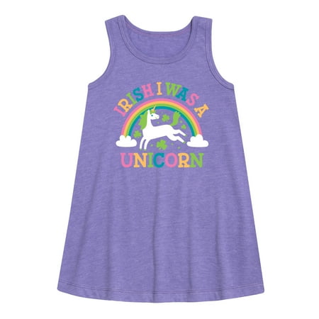 Instant Message - St. Patrick s Day - Irish I Was A Unicorn - Rainbow - Toddler and Youth Girls A-line Dress
Instant Message - St. Patrick s Day - Irish I Was A Unicorn - Rainbow - Toddler and Youth Girls A-line Dress