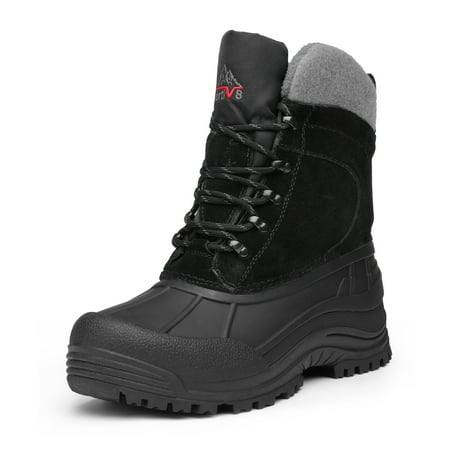 NORTIV 8 Men s Insulated Waterproof Winter Snow Boots