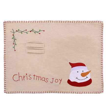 AIMAOMI Christmas Old Man Linen Embroidery Placemat Restaurant Tablecloth Tablecloth Kitchen Supplies H
AIMAOMI Christmas Old Man Linen Embroidery Placemat Restaurant Tablecloth Tablecloth Kitchen Supplies H