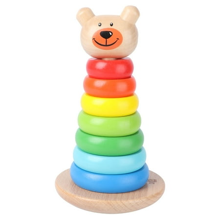 1 Set Wooden Educational Plaything Tumbler Blocks Toy Rainbow Ring Toys for Kids
1 Set Wooden Educational Plaything Tumbler Blocks Toy Rainbow Ring Toys for Kids