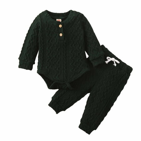 Stamzod Autumn Spring Baby Girls Boys Solid Color Long Sleeved Jumpsuit Climbing Suit Clearance Fart Jacket Khaki Jacket And Trousers Green 9-12 Months
Stamzod Autumn Spring Baby Girls Boys Solid Color Long Sleeved Jumpsuit Climbing Suit Clearance Fart Jacket Khaki Jacket And Trousers Green 9-12 Months