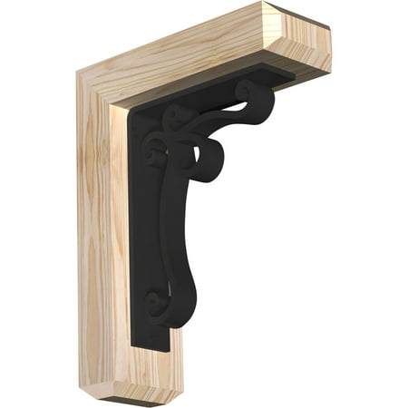 3 1/2 W x 11 1/2 D x 14 H Orleans Craftsman Ironcrest Smooth Bracket Douglas Fir (2 W x 7 1/2 D x 10 H Iron Bracket)
3 1/2 W x 11 1/2 D x 14 H Orleans Craftsman Ironcrest Smooth Bracket Douglas Fir (2 W x 7 1/2 D x 10 H Iron Bracket)