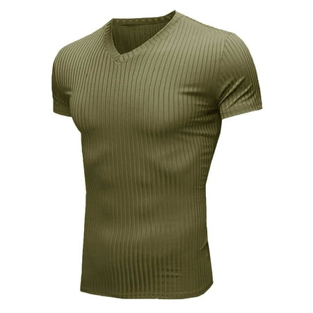 Leutsin Men s Cotton Undershirt Fashion Men Short Sleeve Solid Slim V-neck Pullover T Shirt Blouse
Leutsin Men s Cotton Undershirt Fashion Men Short Sleeve Solid Slim V-neck Pullover T Shirt Blouse
