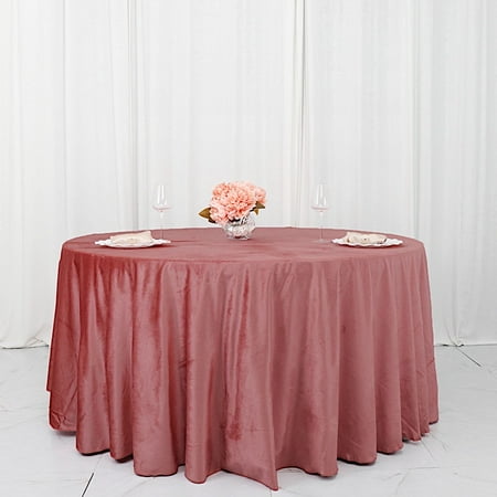 BalsaCircle 120 Dusty Rose Round Premium Velvet Tablecloth Event Catering Linens Banquet
BalsaCircle 120 Dusty Rose Round Premium Velvet Tablecloth Event Catering Linens Banquet