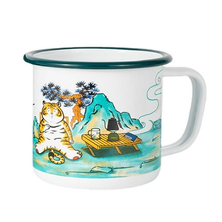 Enamelware Mug | 300ml Camping Mug with Handle Outdoor | Round Piping Process Coffee Tea Cups Mugs for Camping Hiking Backpacking
Enamelware Mug | 300ml Camping Mug with Handle Outdoor | Round Piping Process Coffee Tea Cups Mugs for Camping Hiking Backpacking