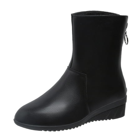 Black Boots for Women Ladies Leather Embroidered Pointed Toe Chunky Heel Fashion Short Boots Ankle Boots for Women PU Black
Black Boots for Women Ladies Leather Embroidered Pointed Toe Chunky Heel Fashion Short Boots Ankle Boots for Women PU Black