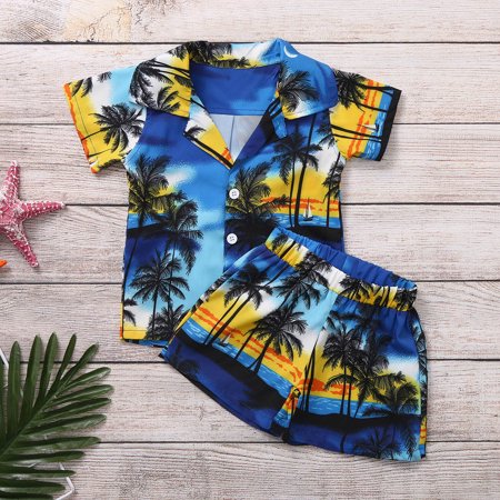 Yubatuo Toddler Baby Boy Short Sleeve Leaf T-Shirt Tops+Shorts Casual OutfitBlue120
Yubatuo Toddler Baby Boy Short Sleeve Leaf T-Shirt Tops+Shorts Casual OutfitBlue120