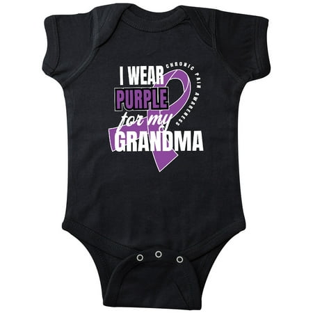 Inktastic Chronic Pain I Wear Purple For My Grandma Gift Baby Boy or Baby Girl Bodysuit
Inktastic Chronic Pain I Wear Purple For My Grandma Gift Baby Boy or Baby Girl Bodysuit