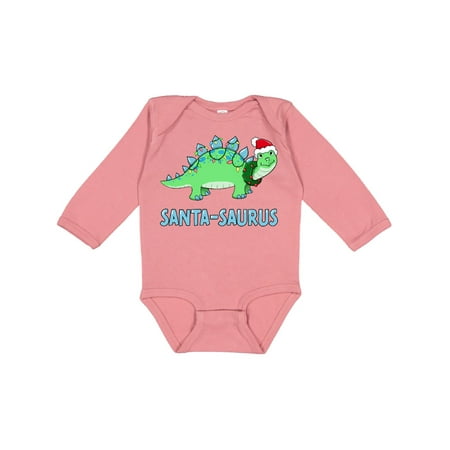 Inktastic Santa-saurus Christmas Dinosaur with Hat Lights and Wreath Gift Baby Boy or Baby Girl Long Sleeve Bodysuit
Inktastic Santa-saurus Christmas Dinosaur with Hat Lights and Wreath Gift Baby Boy or Baby Girl Long Sleeve Bodysuit