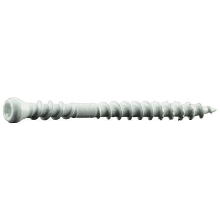8 x 2 Star Drive White Composite Trim Saberdrive Screws 1 lb. Box (176 pcs.)
8 x 2 Star Drive White Composite Trim Saberdrive Screws 1 lb. Box (176 pcs.)