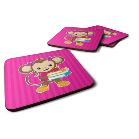 Carolines Treasures BB7018FC Monkey and School books Foam Coaster Set of 4 3 1/2 x 3 1/2 multicolor
Carolines Treasures BB7018FC Monkey and School books Foam Coaster Set of 4 3 1/2 x 3 1/2 multicolor