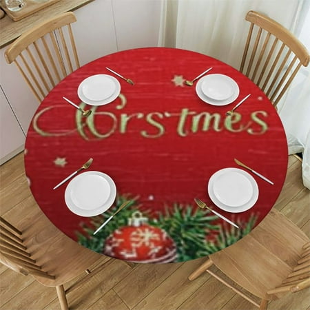 Xllo0ord Fitted Tablecloths Round Red Green Christmas Elastic Edge Polyester Decorative Table Cover Fit for Round Table Stain & Wrinkle Resistant Tablecloth for Kitchen Living Room Use 42 -46
Xllo0ord Fitted Tablecloths Round Red Green Christmas Elastic Edge Polyester Decorative Table Cover Fit for Round Table Stain & Wrinkle Resistant Tablecloth for Kitchen Living Room Use 42 -46