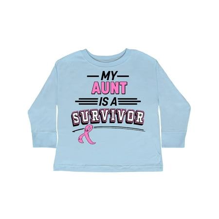 Inktastic My Aunt is a Survivor Breast Cancer Awareness Gift Toddler Boy or Toddler Girl Long Sleeve T-Shirt
Inktastic My Aunt is a Survivor Breast Cancer Awareness Gift Toddler Boy or Toddler Girl Long Sleeve T-Shirt