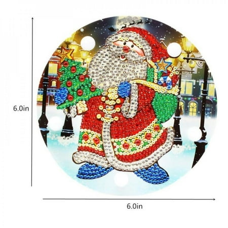 Christmas Painting Night Light Christmas Themed Diamond Painting LED Light Decor DIY Handmade LED Desktop Ornament for Christmas Gift Bedroom Home Office Decoration
Christmas Painting Night Light Christmas Themed Diamond Painting LED Light Decor DIY Handmade LED Desktop Ornament for Christmas Gift Bedroom Home Office Decoration