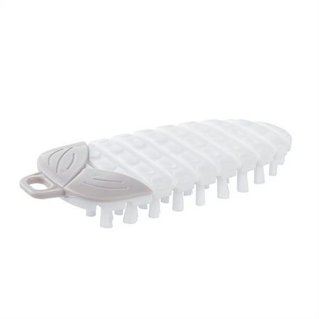 Bendable Fruit and Vegetable Brush Flexible Ergonomic with Hanging Hole for Carrots Potatoes Cucumber White
Bendable Fruit and Vegetable Brush Flexible Ergonomic with Hanging Hole for Carrots Potatoes Cucumber White