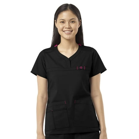 Patience - Women s Curved Notch Neck Top
