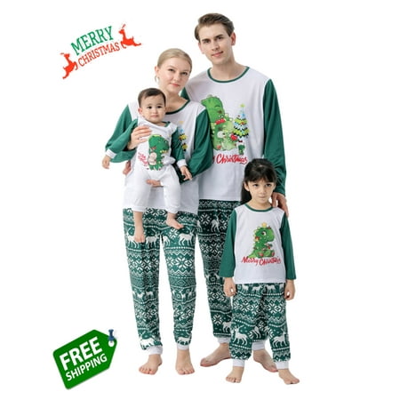 Christmas Family Ugly Dinosaur Pajamas Cute Holiday Sleepwear Set Merry Christmas Matching Pjs For Adult Kids Baby Dog
Christmas Family Ugly Dinosaur Pajamas Cute Holiday Sleepwear Set Merry Christmas Matching Pjs For Adult Kids Baby Dog