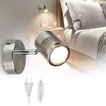 DLLT Mini Directional Wall Spot Light Adjustable Flush Mount Ceiling Plug Track Lighting for Bedside Hallway Headboard Picture Kitchen Bedroom Office Warm White
DLLT Mini Directional Wall Spot Light Adjustable Flush Mount Ceiling Plug Track Lighting for Bedside Hallway Headboard Picture Kitchen Bedroom Office Warm White