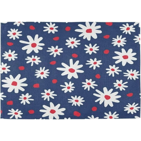 Hyjoy Placemats Set of 1 Daisy Floral Heat-Resistant Non-Slip Double Sided Washable Kitchen Dining Table Mats for Kitchen Table Decoration 12 x 18 Inch
Hyjoy Placemats Set of 1 Daisy Floral Heat-Resistant Non-Slip Double Sided Washable Kitchen Dining Table Mats for Kitchen Table Decoration 12 x 18 Inch