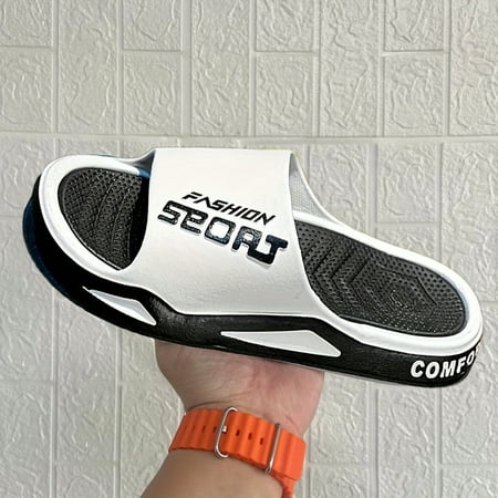 XGZFP1 Non Slip Odor Resistant Men‘s Casual Sport Slides Open Toe Indoor Outdoor Beach Shower Spring and Summer Slippers
XGZFP1 Non Slip Odor Resistant Men‘s Casual Sport Slides Open Toe Indoor Outdoor Beach Shower Spring and Summer Slippers