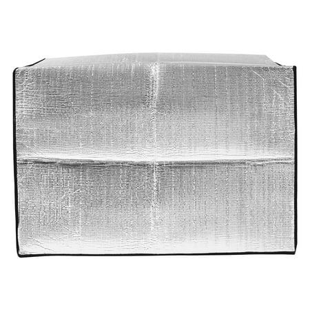Metal Aluminum Film Cover Air Conditioner Cover Outdoor Air Conditioning Sun Shade Protection Silver 90x62x38cm
Metal Aluminum Film Cover Air Conditioner Cover Outdoor Air Conditioning Sun Shade Protection Silver 90x62x38cm