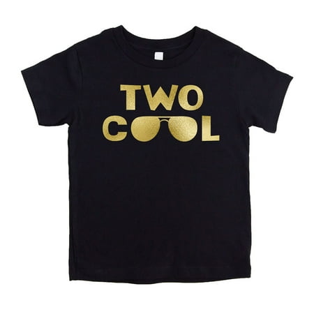 Olive Loves Apple Two Cool Sunglasses 2nd Birthday Shirt for Toddler Boys Picture Perfect Birthday Outfit Gold on Black Shirt 3T
Olive Loves Apple Two Cool Sunglasses 2nd Birthday Shirt for Toddler Boys Picture Perfect Birthday Outfit Gold on Black Shirt 3T
