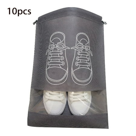 10Pcs Travel Non-woven Shoes Storage Bag Dustproof Waterproof Portable Drawstring Pouch Pocket Clothing Organizer
10Pcs Travel Non-woven Shoes Storage Bag Dustproof Waterproof Portable Drawstring Pouch Pocket Clothing Organizer