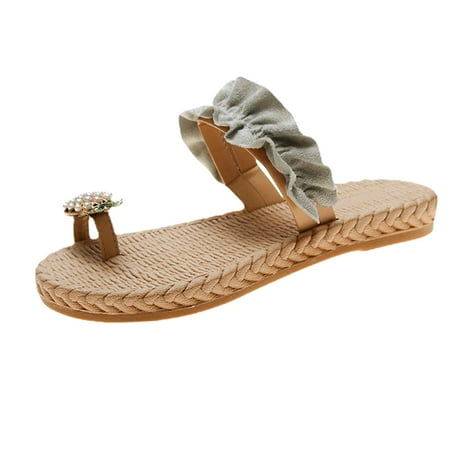 nsendm Fit Flip Flops for Women Slippers Round Spring Fashion Pineapple Open Toe And Flat Toe Cool Slippers for Women Beige 7.5
nsendm Fit Flip Flops for Women Slippers Round Spring Fashion Pineapple Open Toe And Flat Toe Cool Slippers for Women Beige 7.5