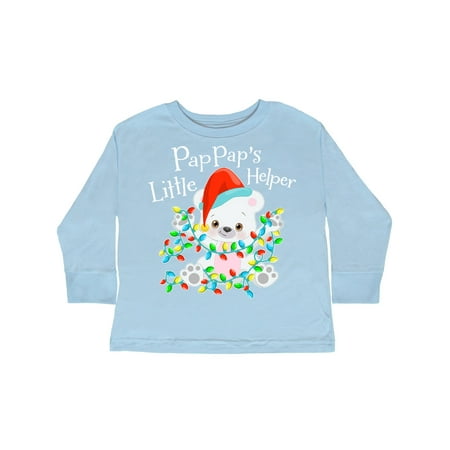 Inktastic Pappap s Little Helper Cute Polar Bear with Christmas Lights Gift Toddler Boy or Toddler Girl Long Sleeve T-Shirt
Inktastic Pappap s Little Helper Cute Polar Bear with Christmas Lights Gift Toddler Boy or Toddler Girl Long Sleeve T-Shirt