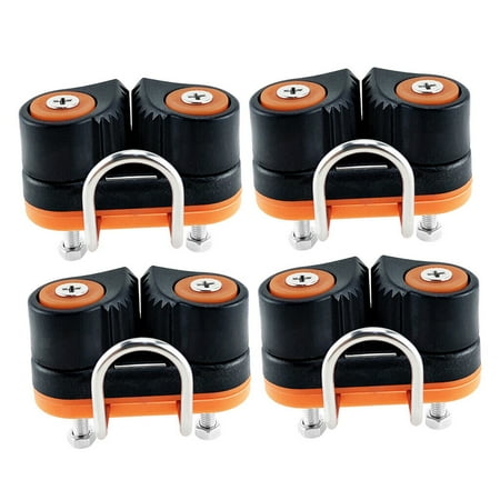 4Pcs Ball Bearing Sailboat Cam Cleat Fast Entry Cam Cleat For 3-12Mm Rope
