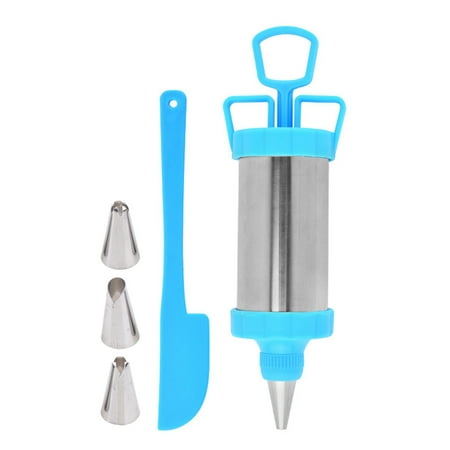 DIY Cake Icing Syringe Kit Pastry Piping Kit Food-grade Safe Materials Cookies Cake Baking Supplies for Beginner Gift
DIY Cake Icing Syringe Kit Pastry Piping Kit Food-grade Safe Materials Cookies Cake Baking Supplies for Beginner Gift