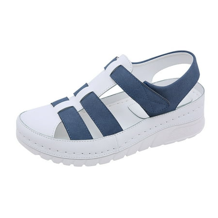 Pgeraug womens slippers Women s Ladies Fashion Casual Hollow Out Platforms Shoes Wedges Beach Sandals mens slippers Blue 39
Pgeraug womens slippers Women s Ladies Fashion Casual Hollow Out Platforms Shoes Wedges Beach Sandals mens slippers Blue 39