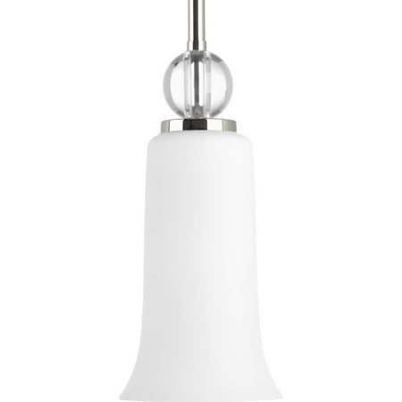 Progress Lighting P5606 Elina 1 Light 4 Wide Mini Pendant - Nickel