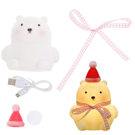 NUOLUX Bear Night Light Rechargeable Night Light for Kids Breastfeeding Girls Bedroom Decoration
NUOLUX Bear Night Light Rechargeable Night Light for Kids Breastfeeding Girls Bedroom Decoration