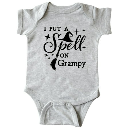 Inktastic I Put a Spell on Grampy Witch Hat and Broom Gift Baby Boy or Baby Girl Bodysuit
Inktastic I Put a Spell on Grampy Witch Hat and Broom Gift Baby Boy or Baby Girl Bodysuit