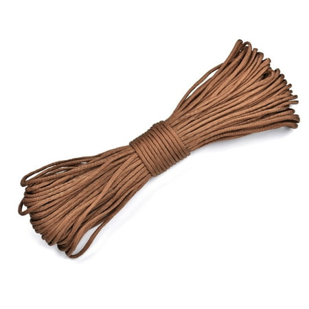 550Lbs Diameter 4mm 9 Core Braided Nylon Umbrella Rope for Jungle Outdoor Camping Clothesline (Wolf Brown)
550Lbs Diameter 4mm 9 Core Braided Nylon Umbrella Rope for Jungle Outdoor Camping Clothesline (Wolf Brown)