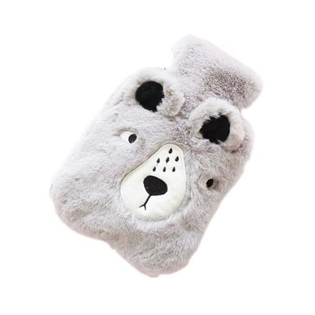 Panda Superstore PS-HEA3763901-KELLY02775-RP Gray Bear Cute Portable Hot Water Bottle with Soft Flannel Cover 20 x 14 cm
Panda Superstore PS-HEA3763901-KELLY02775-RP Gray Bear Cute Portable Hot Water Bottle with Soft Flannel Cover 20 x 14 cm