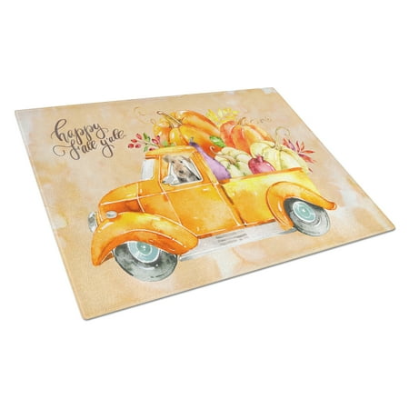 Carolines Treasures CK2639LCB Fall Harvest Welsh Terrier Glass Cutting Board Large 12H x 16W multicolor
Carolines Treasures CK2639LCB Fall Harvest Welsh Terrier Glass Cutting Board Large 12H x 16W multicolor