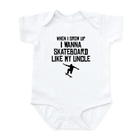 CafePress - Skateboard Like My Uncle Body Suit - Baby Light Bodysuit Size Newborn - 24 Months
CafePress - Skateboard Like My Uncle Body Suit - Baby Light Bodysuit Size Newborn - 24 Months