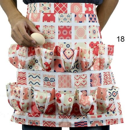 Meizhencang Kitchen Farm Bird Print Two-row Eggs Collecting Gathering Apron Pocket Holder
Meizhencang Kitchen Farm Bird Print Two-row Eggs Collecting Gathering Apron Pocket Holder