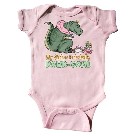 Inktastic My Sister Is Totally Rawr-Some Tea Rex Party Gift Baby Boy or Baby Girl Bodysuit
Inktastic My Sister Is Totally Rawr-Some Tea Rex Party Gift Baby Boy or Baby Girl Bodysuit